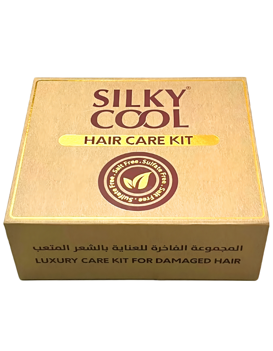Silky Cool Sulfate-Free Gift Pack: Complete Hair Care Regimen for Ultimate Smoothness