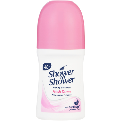 Shower To Shower Ladies Roll-on Fresh Dawn 50ml