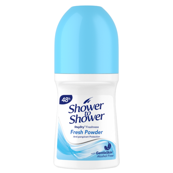 Shower to Shower Fresh Powder Roll-On 50 ml