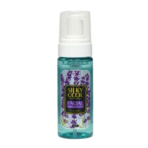 Silky Cool Facial foam wash Lavender