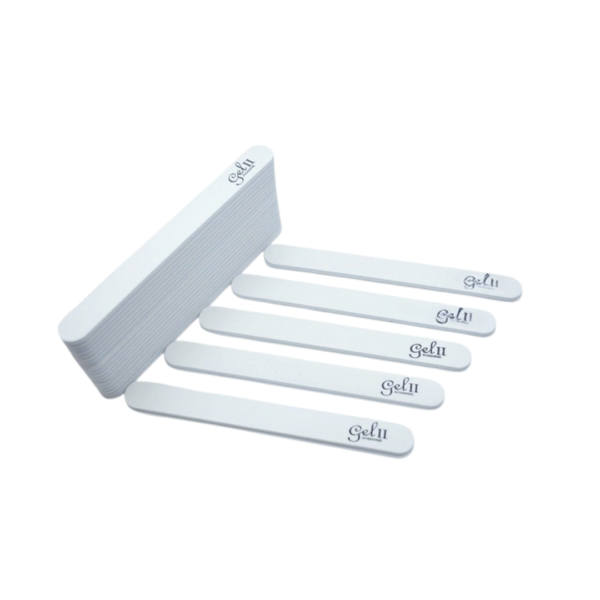 Gel II Nail File Thick - White