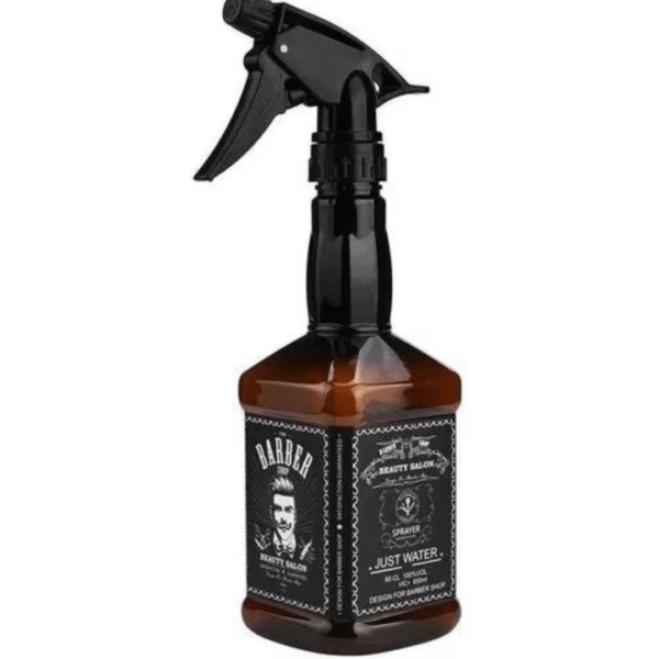 THE barber shop Hairdressing Hairstyling Shaving Home and Salon Use Empty Spray Bottle Sprayer | Spraying Water Face Hair Dressing Tattooing | Micro Mist Effect|500 ML BROWN