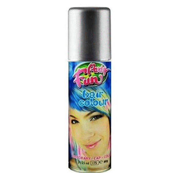 PARTY FUN HAIR COLOR 125ML- Silver
