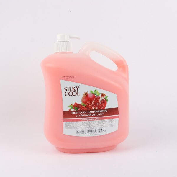 silky cool HAIR shampoo 4.2 LTR Pomegranate
