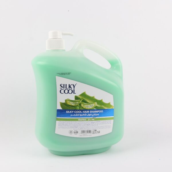 silky cool HAIR shampoo 4.2 LTR Aloe Vera