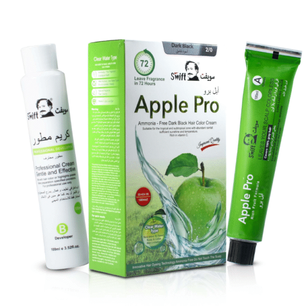 Swift Apple Pro Dark Black 100ml+100ml 0/2