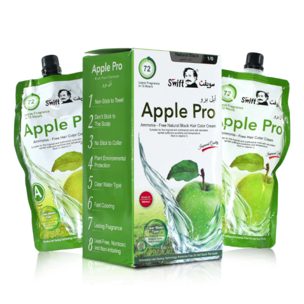 Swift Apple Pro Natural Black 500ml+500ml 0/1
