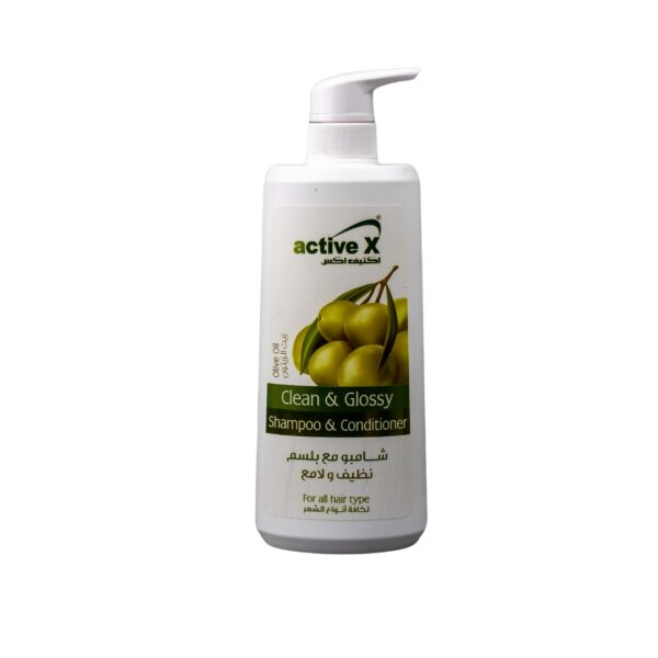 ActiveX Shampoo & Conditioner Clean & Glossy 700ml